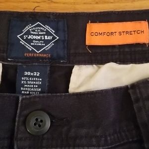 Men's  Cargo St John's Bay Pants size 30X32